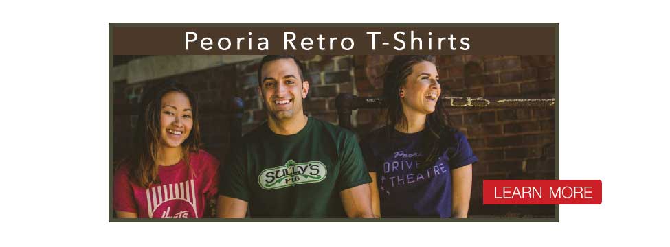 Peoria Retro T-Shirts